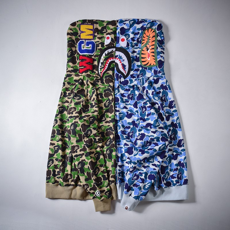 Bape Hoodie 2 Colors Green Blue S-2XL XX181